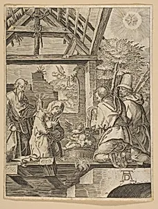 Engraved copies of The Little Passion by Abraham Waesberge|Albrecht Dürer