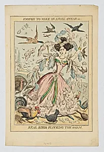 Enough to Make an Angel Swear, or–Real Birds Plucking the Sham by Thomas McLean|Robert Seymour