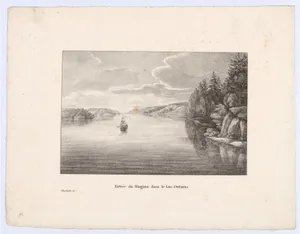 Entrée du Niagara dans le Lac Ontario