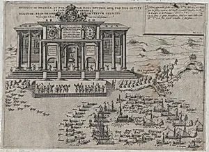 Entry of Henri III, King of France and Poland, into Venice by Domenico Zenoi