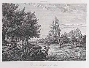 Environs de Choisy-le-Roi by Charles-François Daubigny