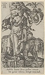 Envy, from The Vices by Heinrich Aldegrever