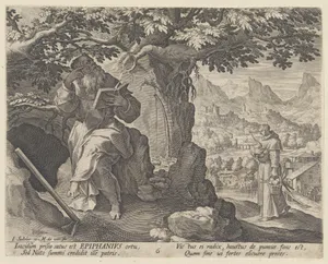 Epiphanius, from the series Sylvae Sacrae Monumenta...Anachoretarum