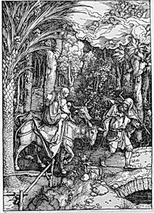 Epitome in Divae Parthenices Mariae Historiam ab Alberto Durero [Life of the Virgin] by Albrecht Dürer|Chelidonius