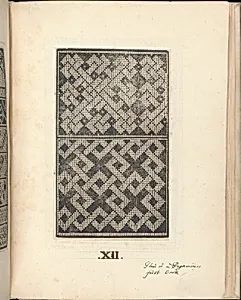 Esemplario di lavori, page 12 (recto)