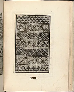 Esemplario di lavori, page 13 (recto)