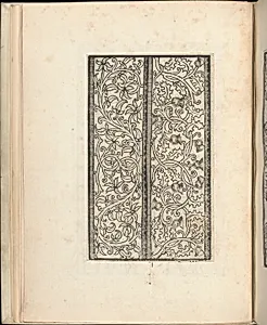 Esemplario di lavori, page 3 (verso)