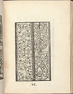 Esemplario di lavori, page 6 (recto)