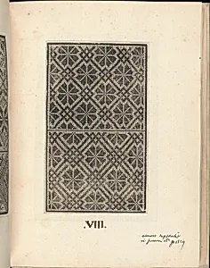 Esemplario di lavori, page 8 (recto)