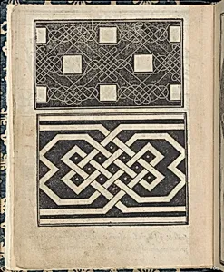 Essempio di recammi, page 3 (verso) by Giovanni Antonio Tagliente|Giovanni Antonio di Nicolini da Sabio e i fratelli