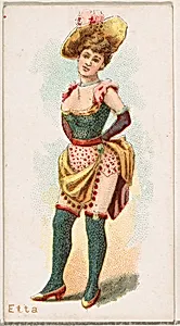 Etta, from the Ballet Queens series (N182) issued by Wm. S. Kimball & Co. by William S. Kimball & Company