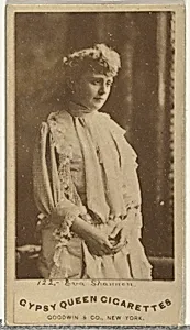 Eva Shannon, from the Actors and Actresses series (N171) for Gypsy Queen Cigarettes by Goodwin & Company