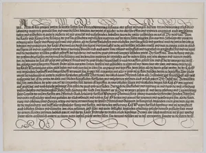 Explanatory Text, Part III,from the Arch of Honor, proof, dated 1515, printed 1517-18