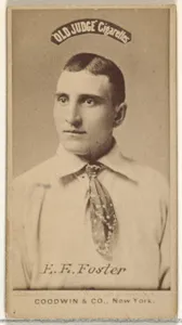 F.F. Foster, from the Old Judge series (N172) for Old Judge Cigarettes