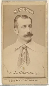 F.L. Cushman, from the Old Judge series (N172) for Old Judge Cigarettes