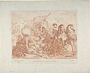 Fall of Antiochus From His Chariot