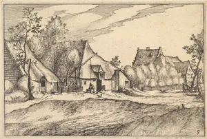 Farms in a Village, from "Regiunculae et Villae Aliquot Ducatus Brabantiae"