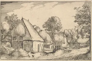 Farmyard, plate 5 from "Regiunculae et Villae Aliquot Ducatus Brabantiae"