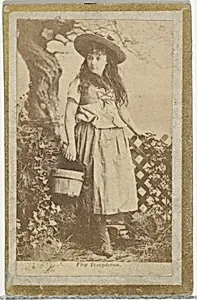 Fay Templeton, from the Actresses and Celebrities series (N60, Type 2) promoting Little Beauties Cigarettes for Allen & Ginter brand tobacco products by Allen & Ginter