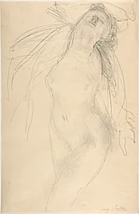 Female nude reclining
