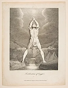 Fertilization of Egypt, from Erasmus Darwin's "The Botanic Garden" by Erasmus Darwin|William Blake|Henry Fuseli