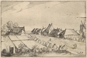 Fields and a Road, plate 8 from "Regiunculae et Villae Aliquot Ducatus Brabantiae"