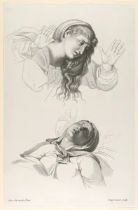 Figures from Annibale Carracci's "The Deposition"