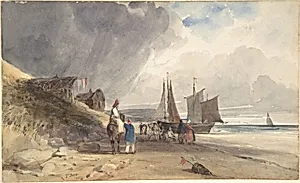 Figures on a Beach, Northern France