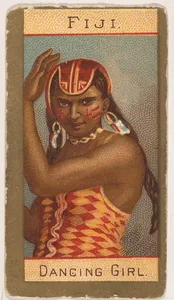 Fiji, Dancing Girl, from Types of Nationalities (N240) issued by Kinney Bros.