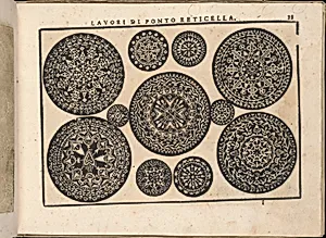 Fiore D'Ogni Virtu Per le Nobili Et Honeste Matrone, page 33 (recto) by Isabella Catanea Parasole|Antonio Fachetti