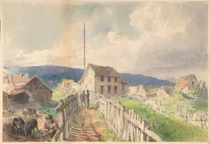 First Telegraph House at Heart's Content, Newfoundland, 1866
