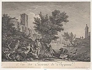 First View of the Surroundings of Bayonne