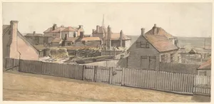 Fishermen's Cottages and Other Houses on the Beach at Hastings
