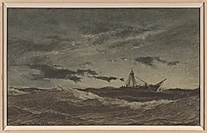 Fishing Boat at Sea
