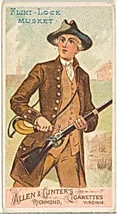 Flint-Lock Musket, from the Arms of All Nations series (N3) for Allen & Ginter Cigarettes Brands by Allen & Ginter