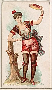 Flora, from the Ballet Queens series (N182) issued by Wm. S. Kimball & Co. by William S. Kimball & Company