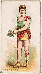 Florence, from the Ballet Queens series (N182) issued by Wm. S. Kimball & Co. by William S. Kimball & Company