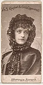 Florence Gerard, from the Actresses series (N190) issued by Wm. S. Kimball & Co. by William S. Kimball & Company