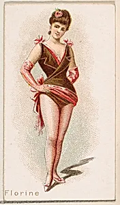 Florine, from the Ballet Queens series (N182) issued by Wm. S. Kimball & Co. by William S. Kimball & Company