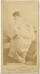 Floy Crowell, from the Actors and Actresses series (N45, Type 1) for Virginia Brights Cigarettes by Allen & Ginter