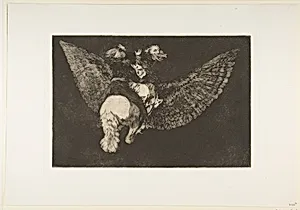 'Flying Folly' from the 'Disparates' (Follies / Irrationalities) by Goya (Francisco de Goya y Lucientes)