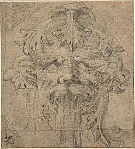 Foliate Grotesque Head