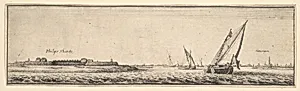 Fort of St. Philip on the Shantz by Wenceslaus Hollar