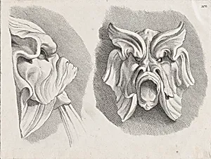 Fountain head, after the Fontaine des Quatre-Saisons (Paris) by Anonymous, French, 18th century|Edme Bouchardon