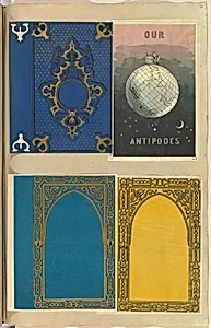Four Lithographed Bookcovers, One for Our Antipodes