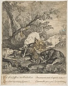 Fox Hunt by Jean-Baptiste Oudry
