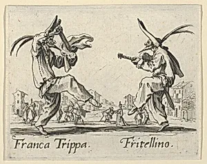 Franca Trippa - Fritellino, from the Balli di Sfessania by Jacques Callot
