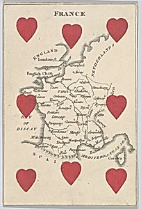France, from "Court Game of Geography"
