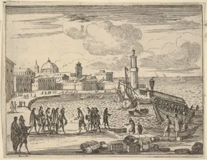 Francesco I d'Este Combines Forces with The Republic of Venice and Genoa Against the Ottoman Turks, from L'Idea di un Principe ed Eroe Cristiano in Francesco I d'Este, di Modena e Reggio Duca VIII [...]