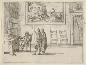 Francesco I d'Este Displays Great Faculty in his Studies, from L'Idea di un Principe ed Eroe Cristiano in Francesco I d'Este, di Modena e Reggio Duca VIII [...]